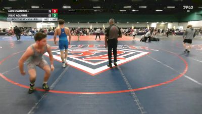 138 lbs Consi Of 32 #2 - Jack Campbell, PA vs Julio Aguirre, OK