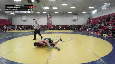 146 lbs Cons. Round 2 - Elijah Colon, Castro Valley vs Lincoln Collins, College Park