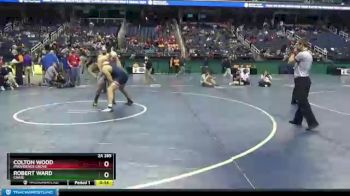 2A 285 lbs 5th Place Match - Colton Wood, Providence Grove vs Robert Ward, Chase