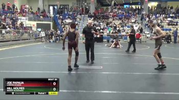 106 lbs Champ. Round 1 - Hill Holmes, Bishop McNamara vs Joe Papalia, Landon School