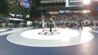 115 lbs Champ. Rd Of 64 - Sophia Marie Gonzales, California vs Nina Merunka, New Jersey