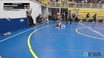 58 lbs Round Of 16 - Benaiah Schubert, Chandler Takedown Club vs Noah Soucy, Blackwell Wrestling Club