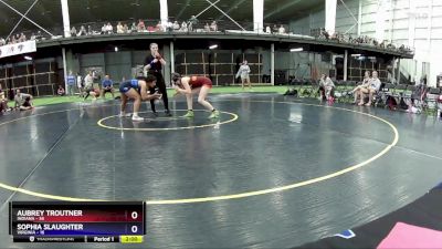 136 lbs Round 3 (6 Team) - Aubrey Troutner, Indiana vs Sophia Slaughter, Virginia