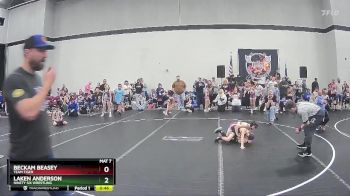 62 lbs Round 4 - Beckam Beasey, Team Tiger vs Laken Anderson, Ninety Six Wrestling