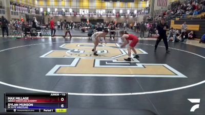 113 lbs Quarterfinal - Max Millage, Sebolt Wrestling Academy vs Dylan Munson, DC Elite Wrestling