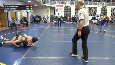 139 lbs Consy 3 - Averi Gallagher, Waynesburg vs Kaleb McAdoo, Reynolds