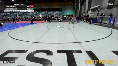 125 lbs Consi Of 64 #2 - Cory Jimenez, Apollo Mat Club vs James Stewart, THRESHOLD WRESTLING CLUB
