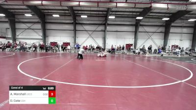 165 lbs Consi Of 4 - Alex Marshall, Coast Guard vs Derek Cote, Southern Maine