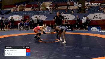 50 kg Consolation - Brooke Thurber, Rabid Dawg Wrestling Club vs Aliyah Rollins, Unattached