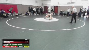 165 lbs Champ. Round 2 - Guillermo Guzman Lester, Monterey vs Shabab Ghani, John H Pitman