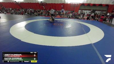 125 lbs 1st Place Match - Easton Kammerud, Sarbacker Wrestling Academy vs Jarett Plomedahl, LaCrosse Area Wrestlers