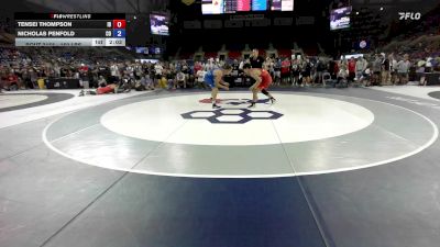 150 lbs Cons. Rd Of 64 - Tensei Thompson, ID vs Nicholas Penfold, CO
