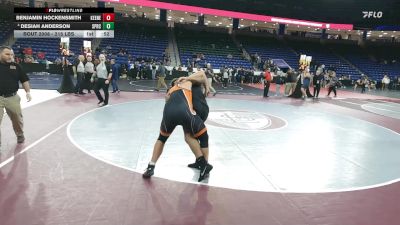215 lbs Round Of 16 - Benjamin Hockensmith, Keene vs Desiah Anderson, Springfield Central