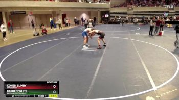 215 Championship Bracket Cons. Round 4 - Cohen Lumby, Stillwater vs Kayden White, Kasson-Mantorville