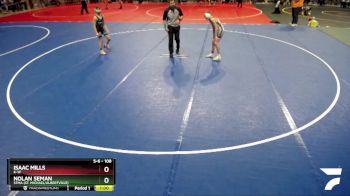 108 lbs Champ. Round 1 - Nolan Seman, STMA (St. Michael/Albertville) vs Isaac Mills, K-W