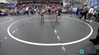 58 lbs Consolation - Rhett Schultz, Rough Riders vs Canyon Jones, Tecumseh Youth Wrestling