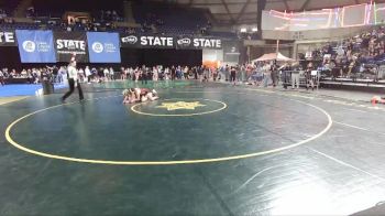 138 lbs Round 3 - Riley Woods, White River Hornets Wrestling Club vs Sam Smith, Port Angeles Wrestling Club