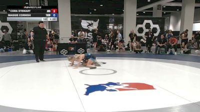 115 lbs Champ. Rd Of 16 - Cora Stewart, Askren Wrestling Academy vs Maggie Cornish, Tesoro High School Wrestling