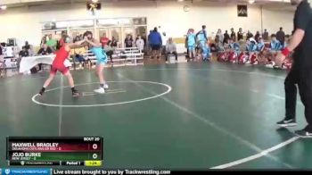 83 lbs Semis & 3rd Wb (16 Team) - Maxwell Bradley, Oklahoma Outlaws GR Red vs Jojo Burke, New Jersey