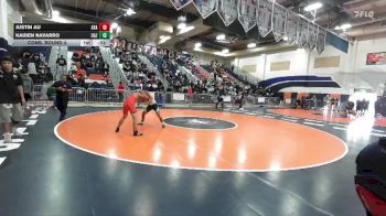 126 lbs Cons. Round 4 - Justin Au, Ayala vs Kaiden Navarro, Cajon