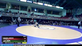 165 lbs 4th Wrestleback (16 Team) - Liam Nider, Manhattan HS vs Colton Jarecki, Columbus