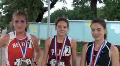 Top Three Girls 5A 3200 (Johnson, Russell, Tindell