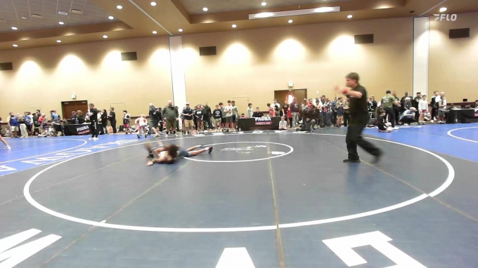 96 lbs Cons. Round 2 - James Brooks, Pennsylvania vs Andrew Isom ...