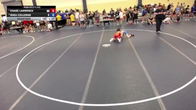 110 lbs Quarters - Chase Lawrence, MN vs Shea Colleran, IL