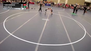 8U - B Cons. Round 2 - Huck Wangen, New Prague Wrestling vs Maksym Taschuk, Stillwater Area Wrestling