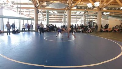 110 lbs Champ. Round 2 - Landon Squires, Fremont (Sunnyvale) vs Morgan Stevens, Shasta