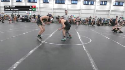 155 lbs Round 2 - Caleb Williams, Donahue Wrestling Academy vs Luke Zadra, 330 Lab