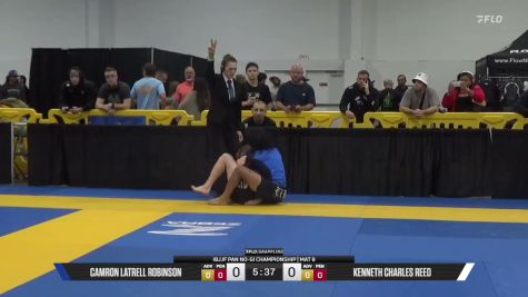 Kenneth Charles Reed vs Camron Latrell Robinson 2026 Pan IBJJF Jiu-Jitsu No-Gi Championship