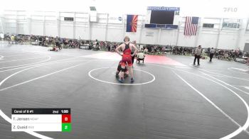 150 lbs Consi Of 8 #1 - Ty Jensen, Moapa Valley vs Zakkary Quaid, Riverside Rascals