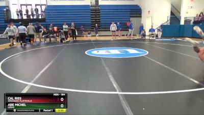 184 lbs Cons. Semi - Cal Ries, Wisconsin-Platteville vs Abe Michel, Loras