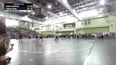 106 lbs Quarterfinal - Jason Gonzalez, CARSON vs Junior Lopez, BANNING