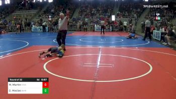 43 lbs Prelims - Mayson Martin, StandFast Wrestling vs Damen Macias, Berryhill Wrestling