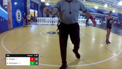 120 lbs Round 6 (8 Team) - Kalob Rodriguez, Socs vs Gabriel McGee, Oakleaf WC