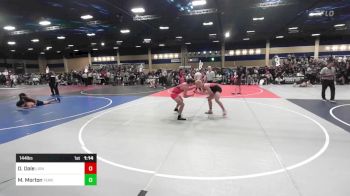144 lbs Round Of 128 - Damian Dale, Lions WC vs Marvin Morton, Temecula Valley WC