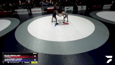 70 lbs Champ. Round 2 - Islam Abdullaev, California vs Alexander Lovato, Dominator Wrestling Club