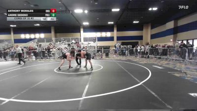 157 lbs Consi Of 32 #2 - Anthony Morales, Knights WC vs Andre Sedeno, Project 8 WC
