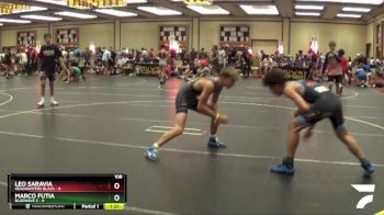 108 lbs Round 2 (6 Team) - Marco Futia, BlueWave 2 vs Leo Saravia, Headhunters Black