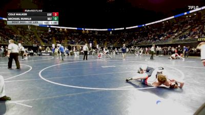 167 lbs Round Of 16 - Cole Walker, Central Bucks vs Michael Runkle, Milton