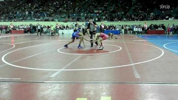 118 lbs Round Of 64 - Chris Mancilla, Yukon vs Vegas Brown, Taft Middle School