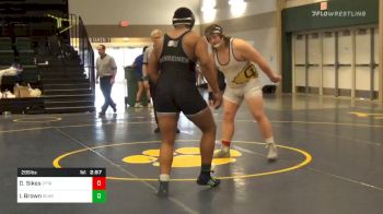 Consolation - Dalton Sikes, Ottawa University vs Isiah Brown, Schreiner University