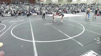 123 lbs Semifinal - Jasmine Ruediger, Gold Rush Wrestling vs Armani Mendez, Caldwell WC