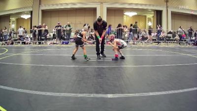 50 lbs Consi Of 16 #2 - Korban Grant, Athlos Wrestling vs Rex Cano, Rough House