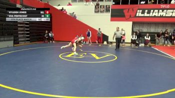105 lbs 5th Place Match - Ryleigh Jones, Williamsburg vs Eva Pentecost, Iowa City Liberty