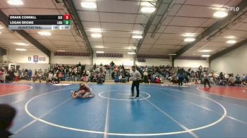 157 lbs Quarterfinal - Drake Connell, Scottsbluff vs Logan Brome, Laramie