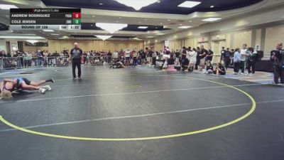 126 lbs Round Of 128 - Andrew Rodriguez, Paramount Wrestling vs Cole Jensen, Jimenez Trained Academy