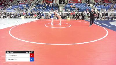 190 lbs Rnd Of 64 - Brooklyn Graham, IA vs Alexis Durdon, NY